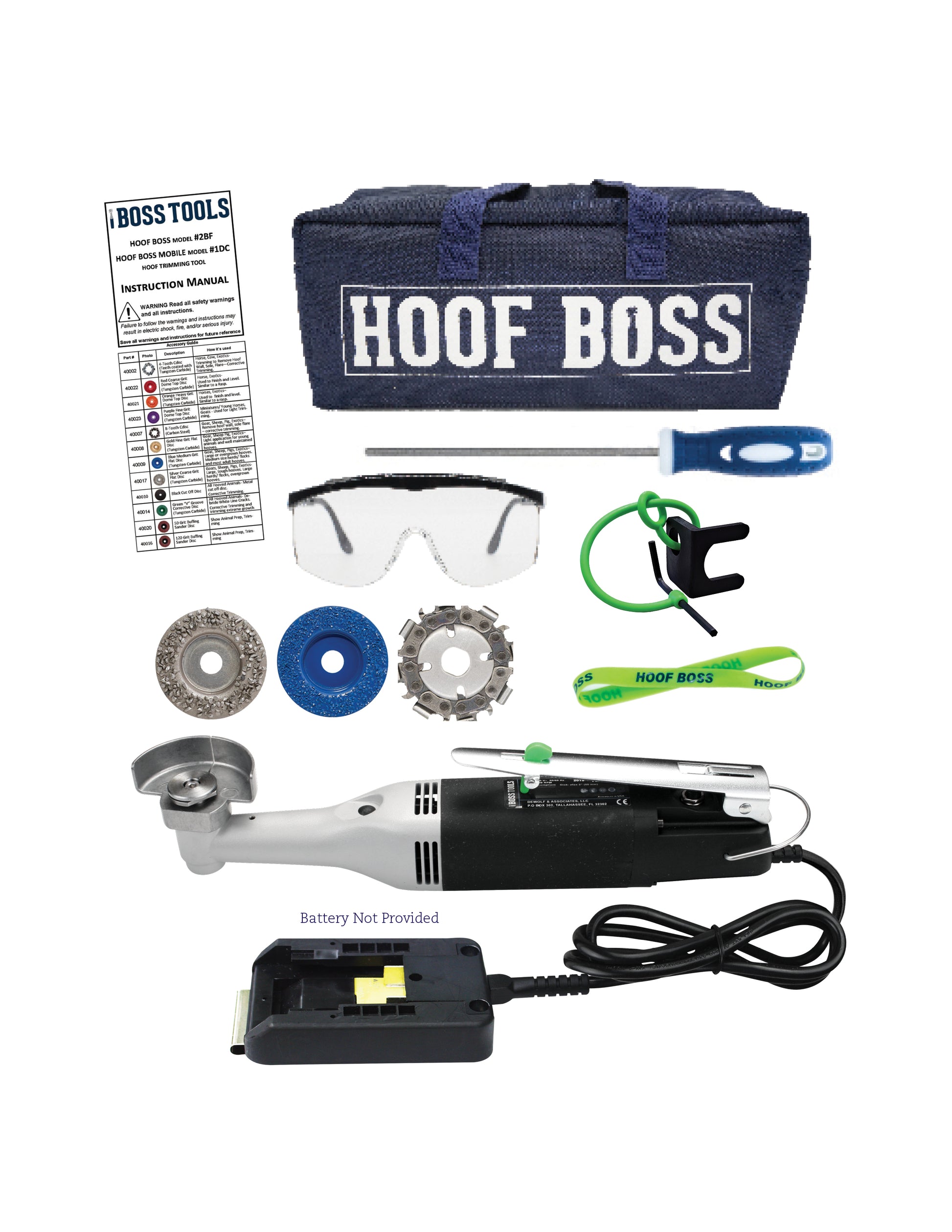 Basic Goat Hoof Care Mobile Trimming Set