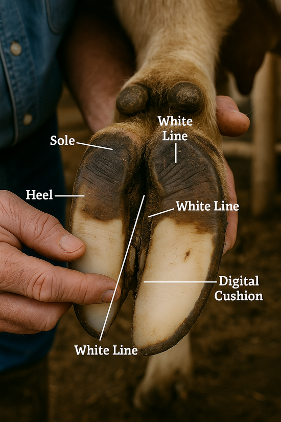 Cow Hoof Anatomy