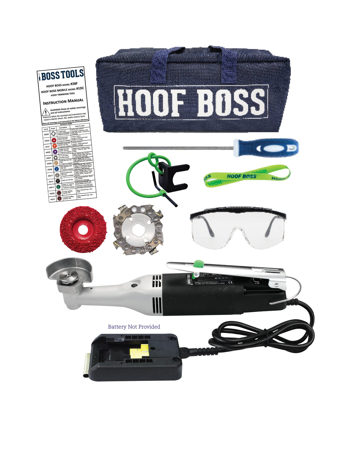 Basic Horse Hoof Care Mobile Trimming Set