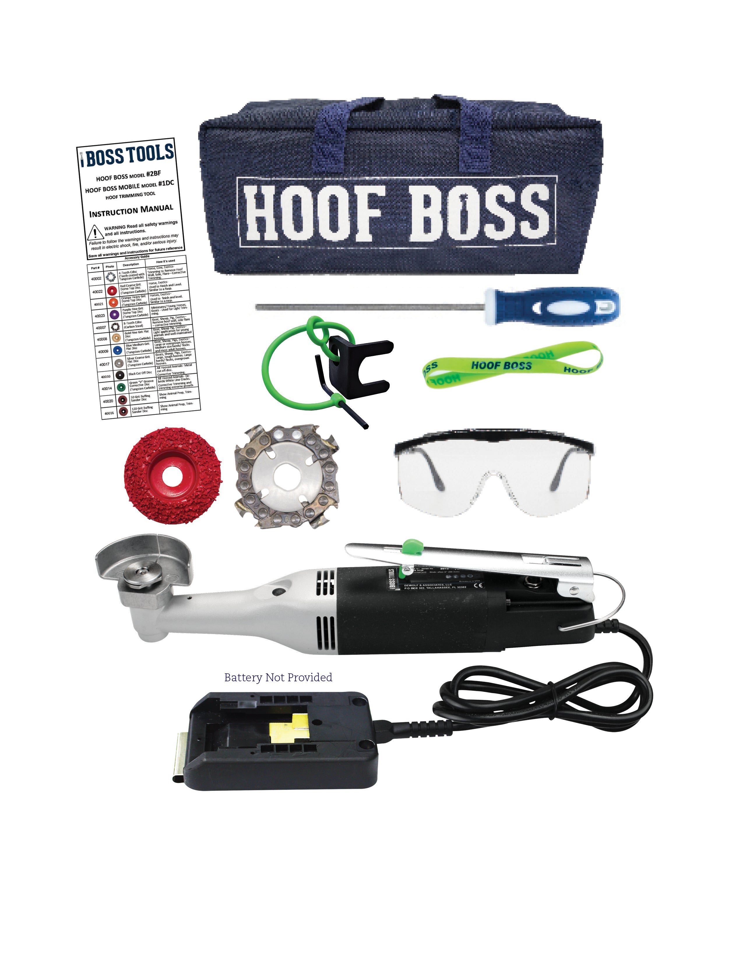 Basic Horse Hoof Care Mobile Trimming Set