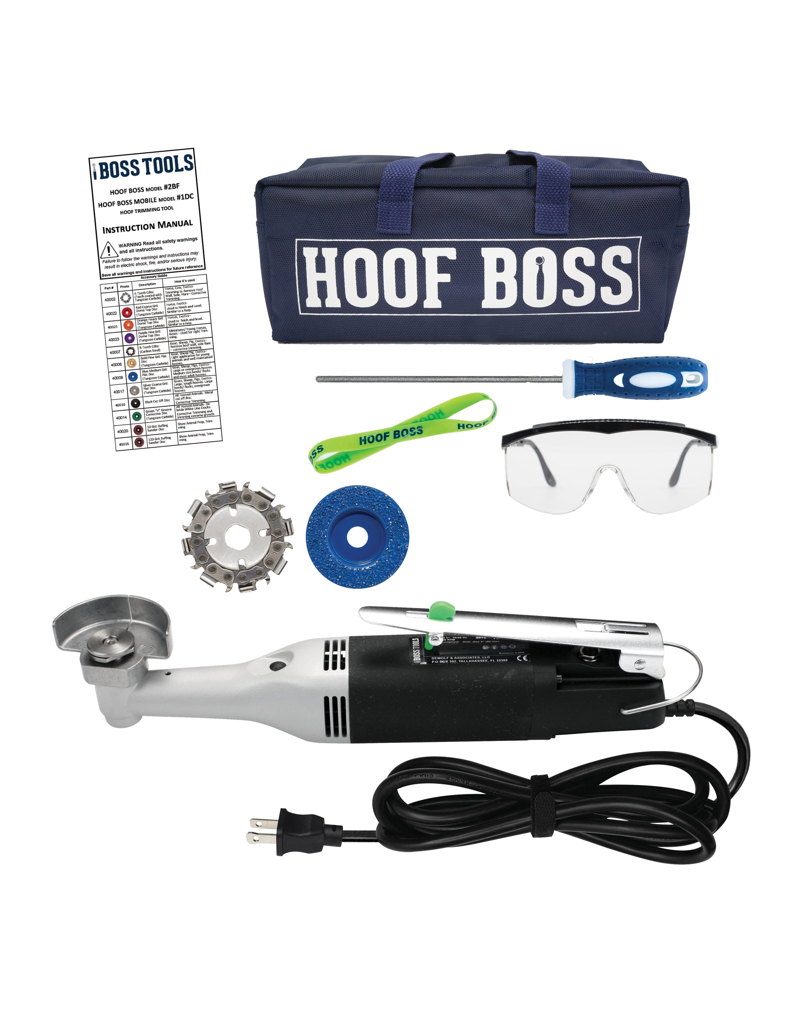 Basic Sheep Hoof Electric Trimming Set