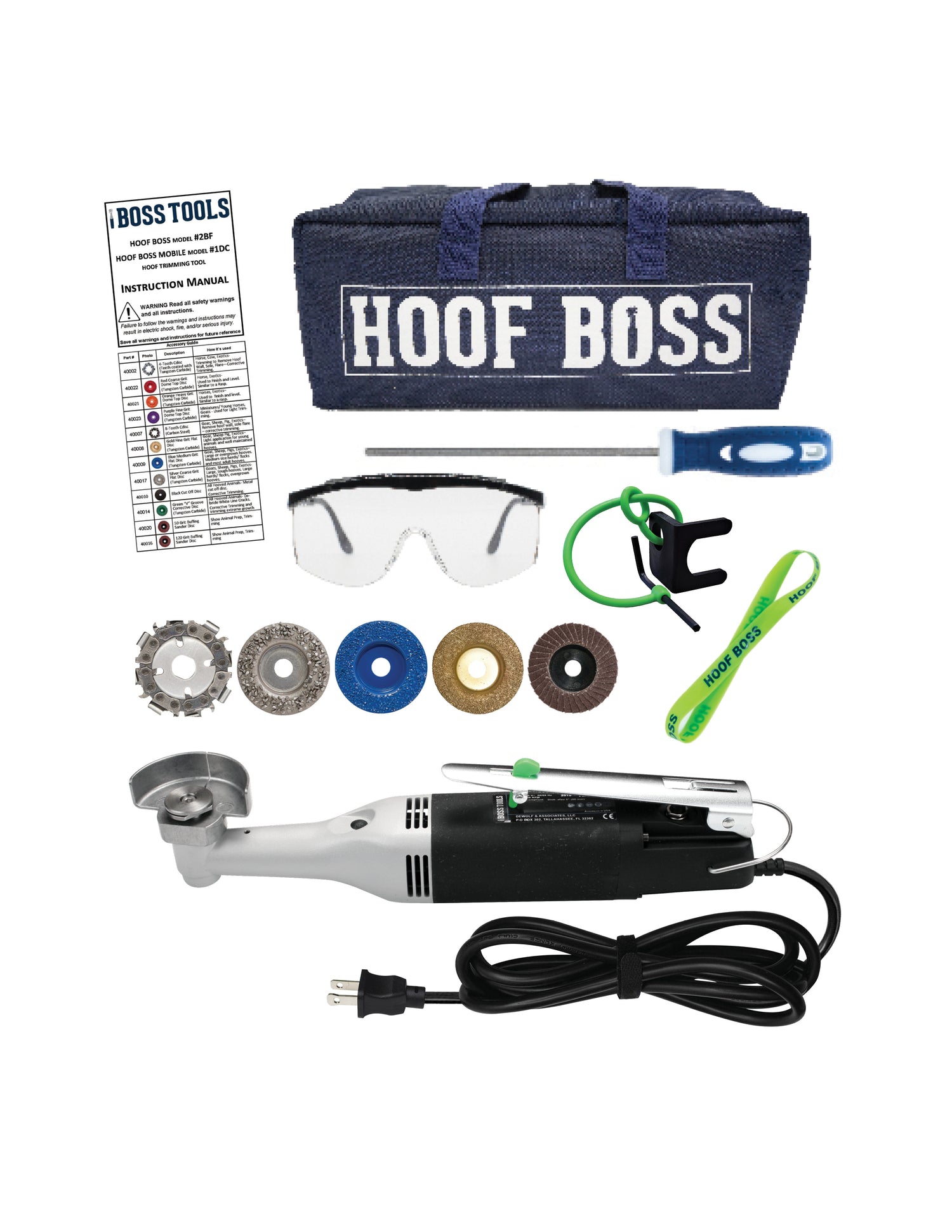 Complete Goat Hoof Care Electric Trimming Set