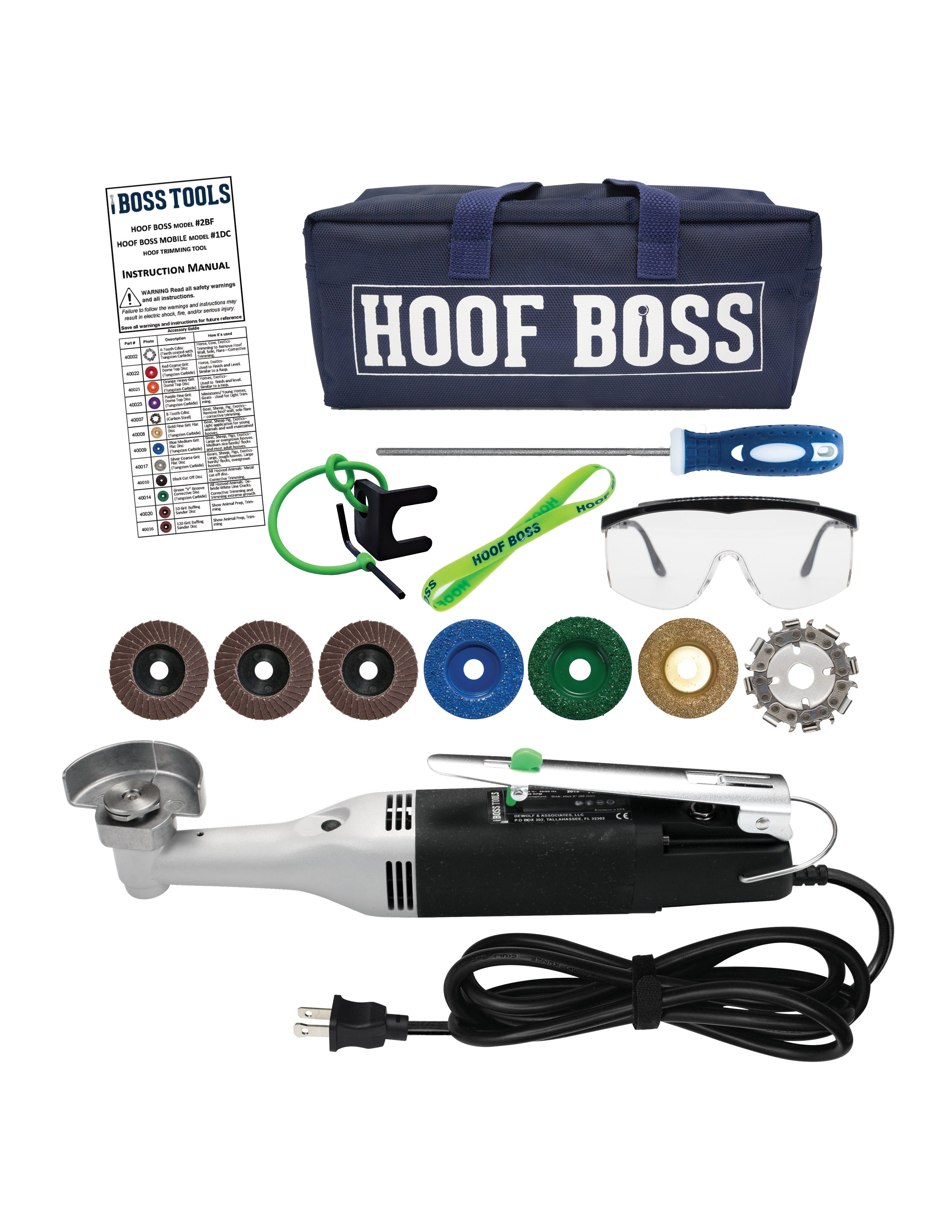 Complete Pig Hoof Care Electric Trimming Set