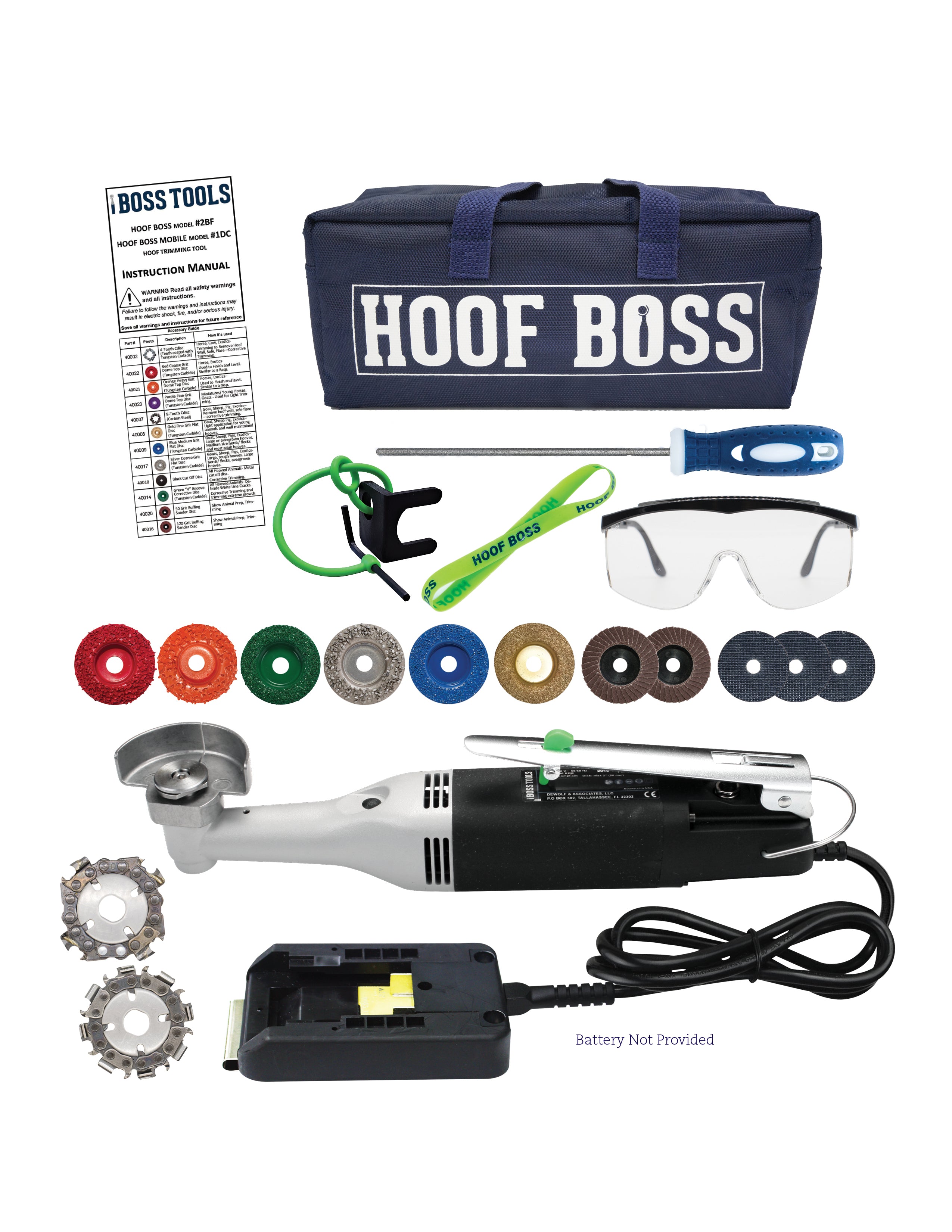 Trim-It-All Hoof Care Battery Set