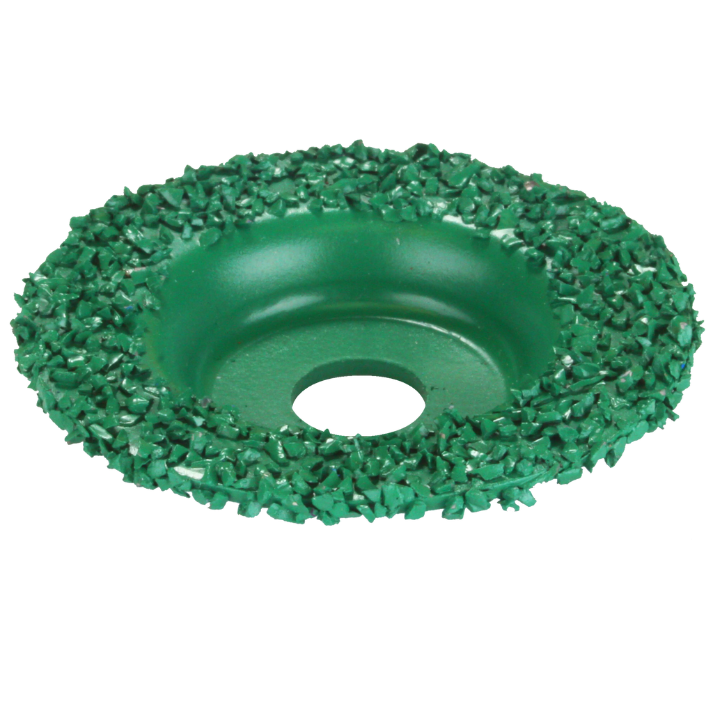 Green "V" Groove Disc