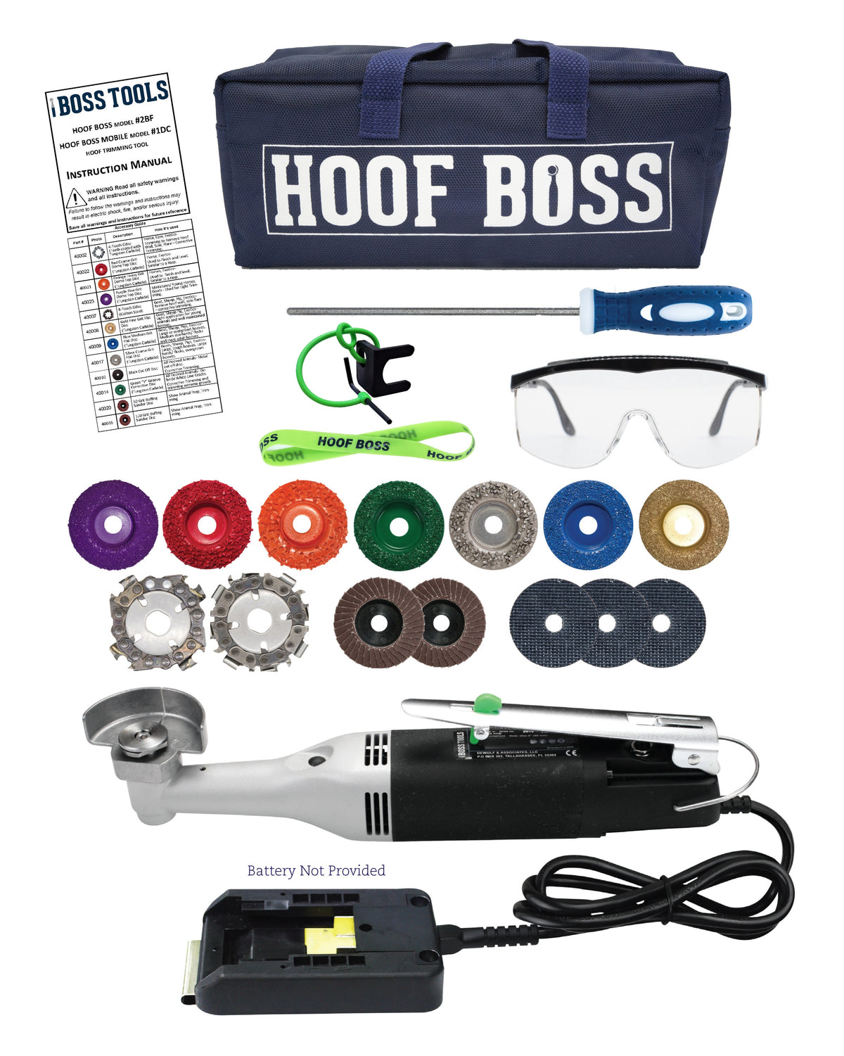 Trim-It-All Hoof Care Battery Set