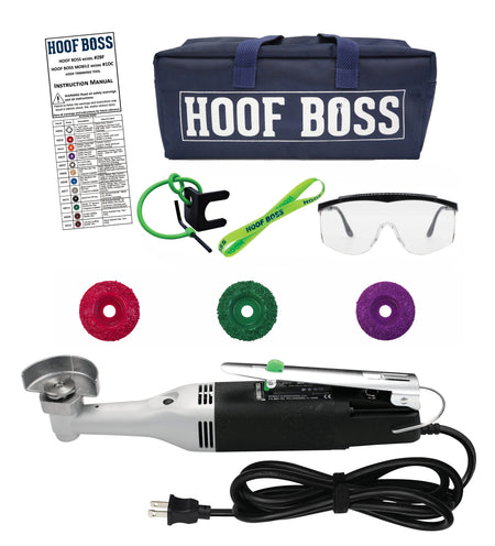 Basic Horse Hoof Care Electric Trimming Set