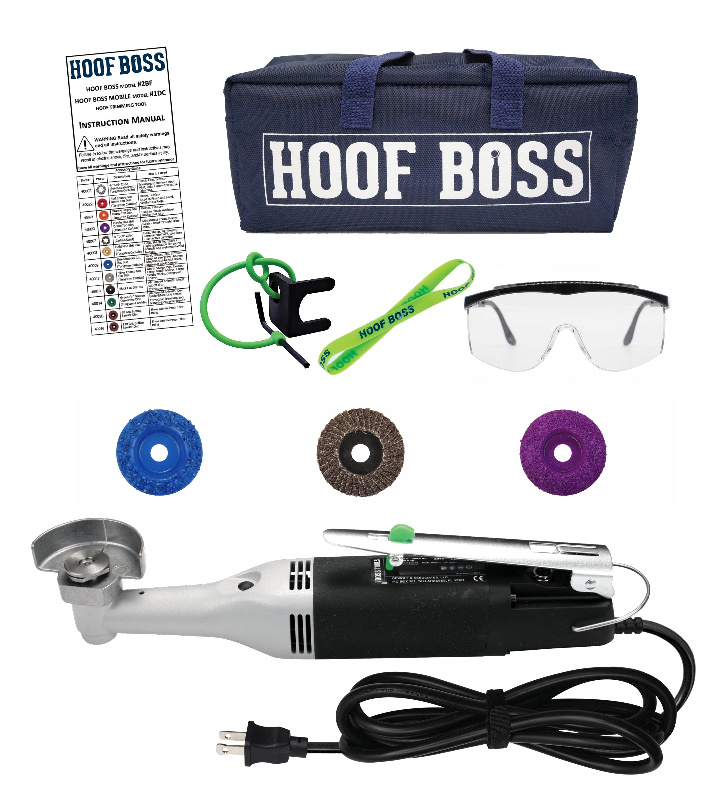 Basic Sheep Hoof Electric Trimming Set