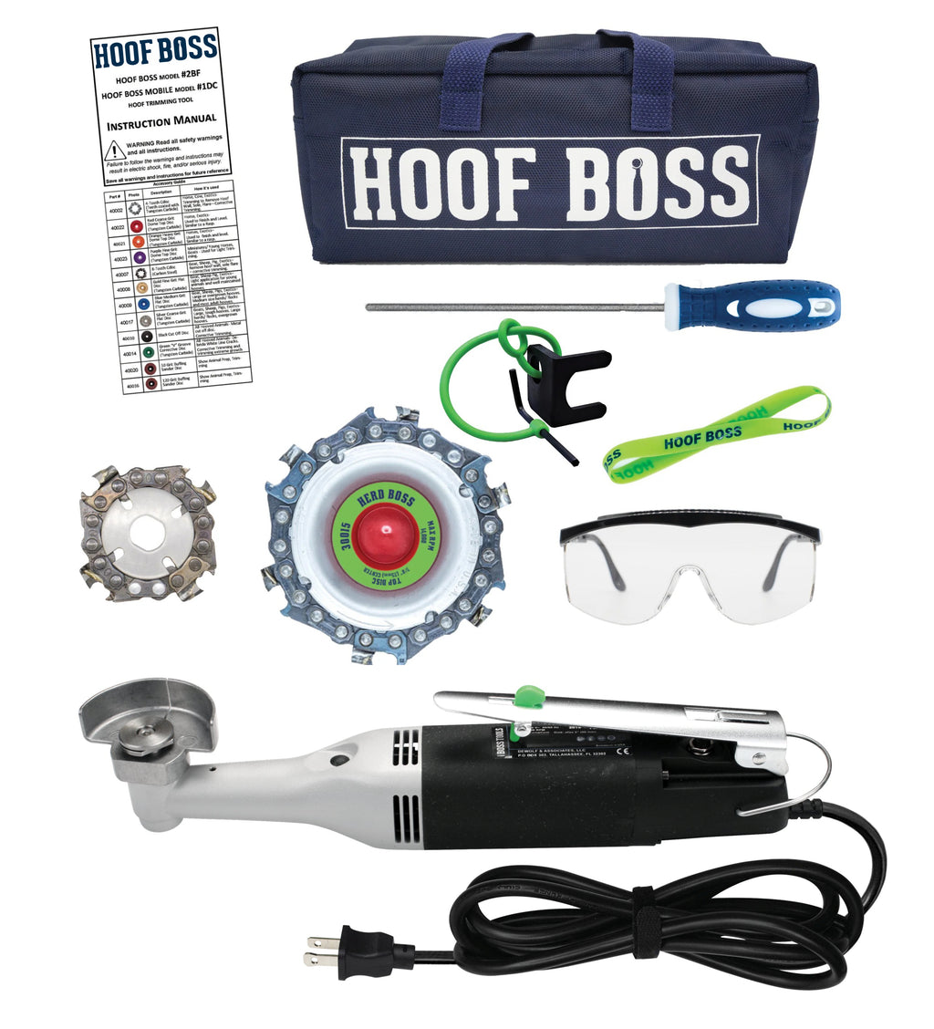 Complete Dairy Cow Hoof Electric Trimming Set