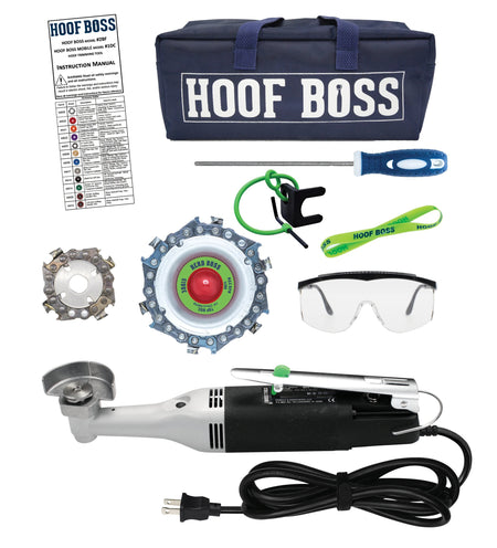Complete Dairy Cow Hoof Electric Trimming Set