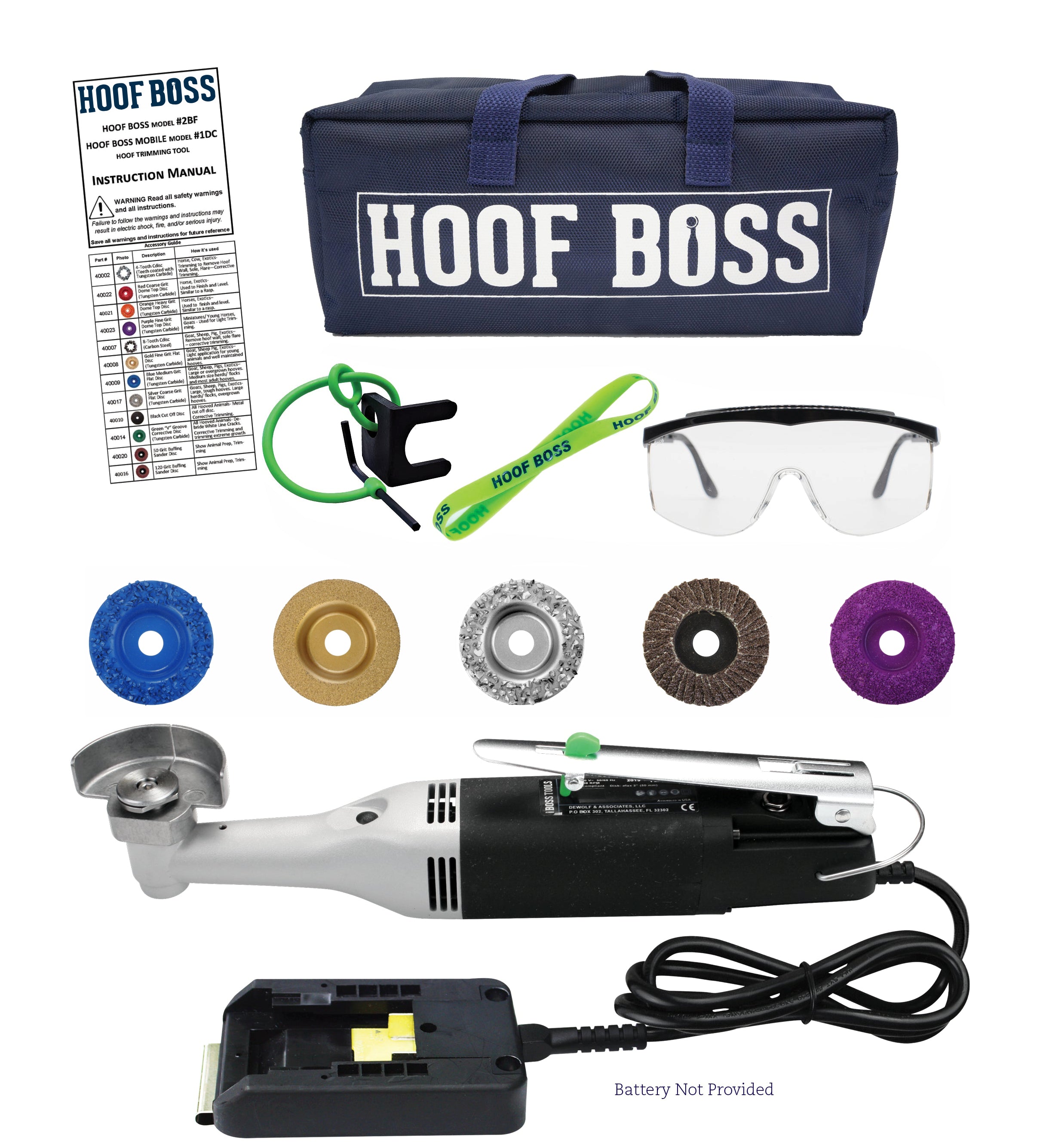 Hoof Boss Mobile Goat Hoof Trimming Set