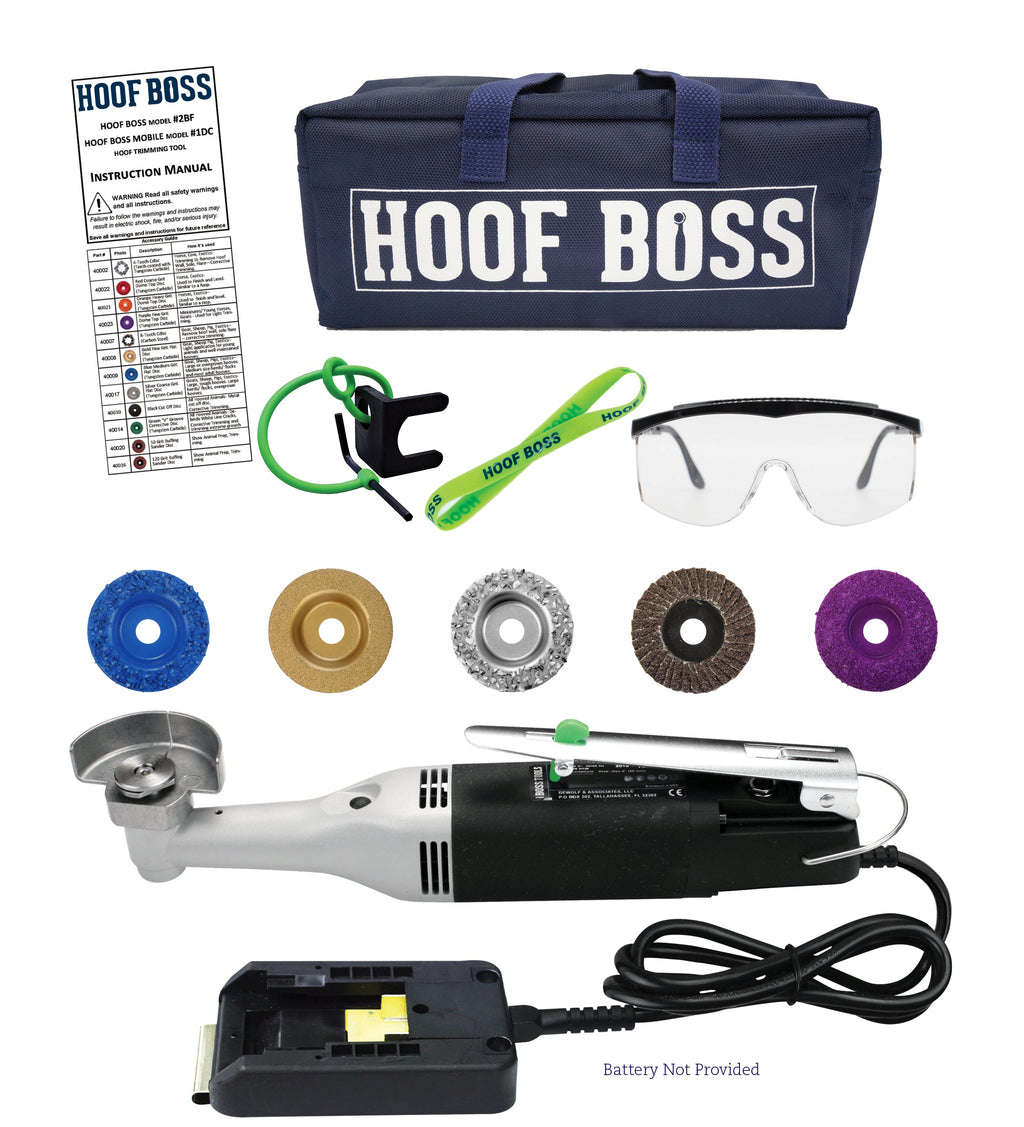 Hoof Boss Mobile Goat Hoof Trimming Set