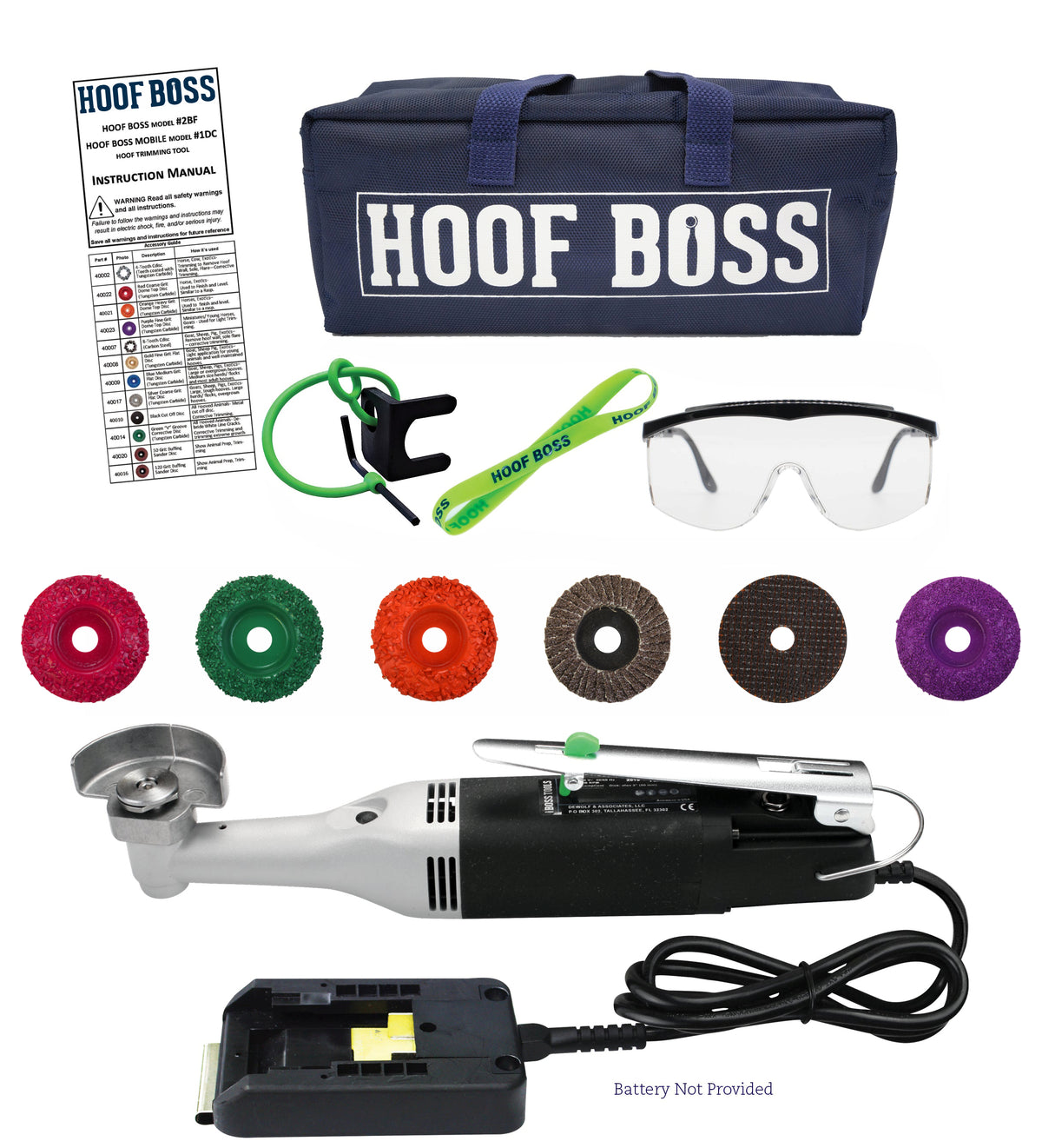 Complete Horse Hoof Care Mobile Trimming Set