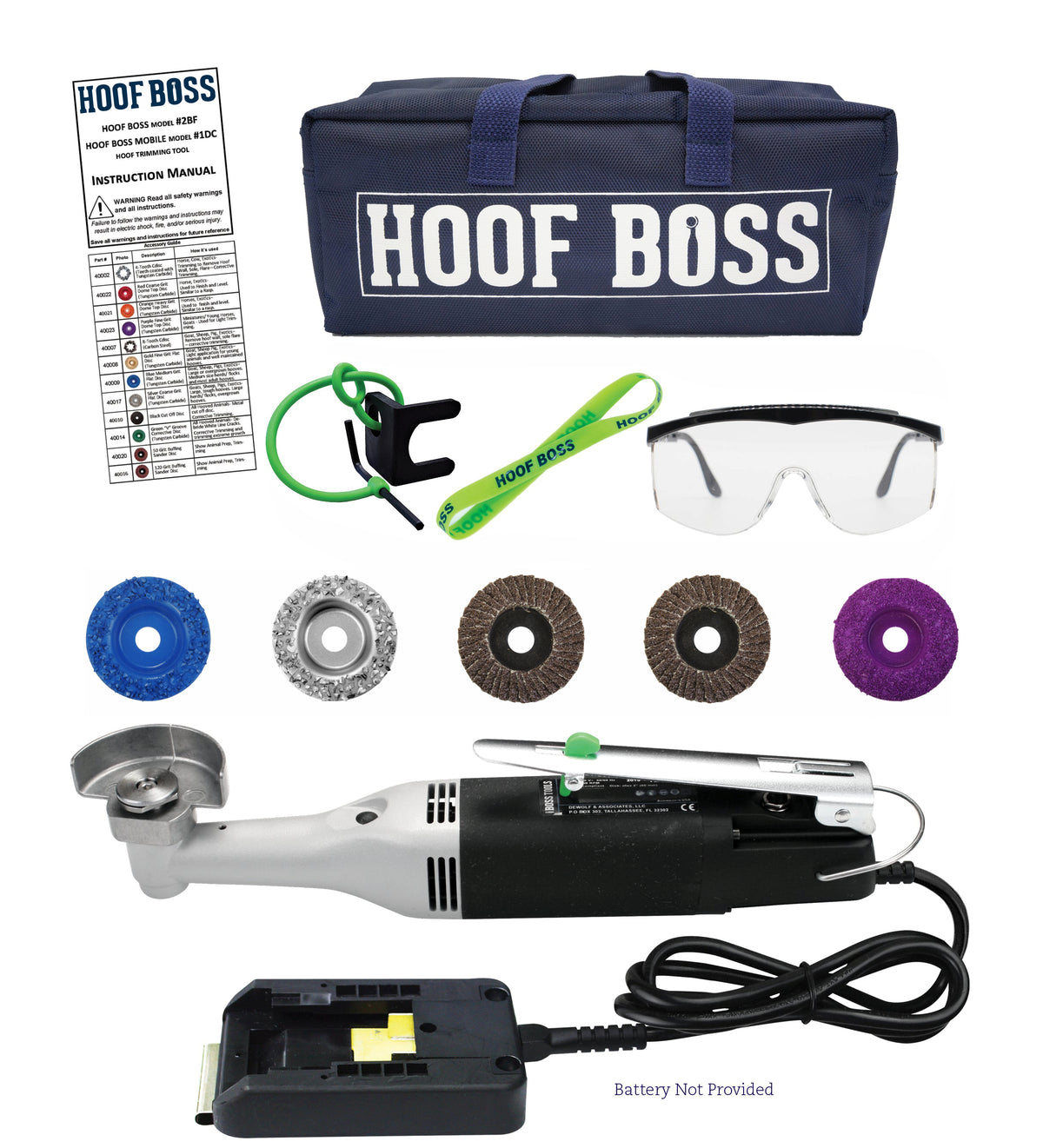 Complete Sheep Hoof Care Mobile Trimming Set