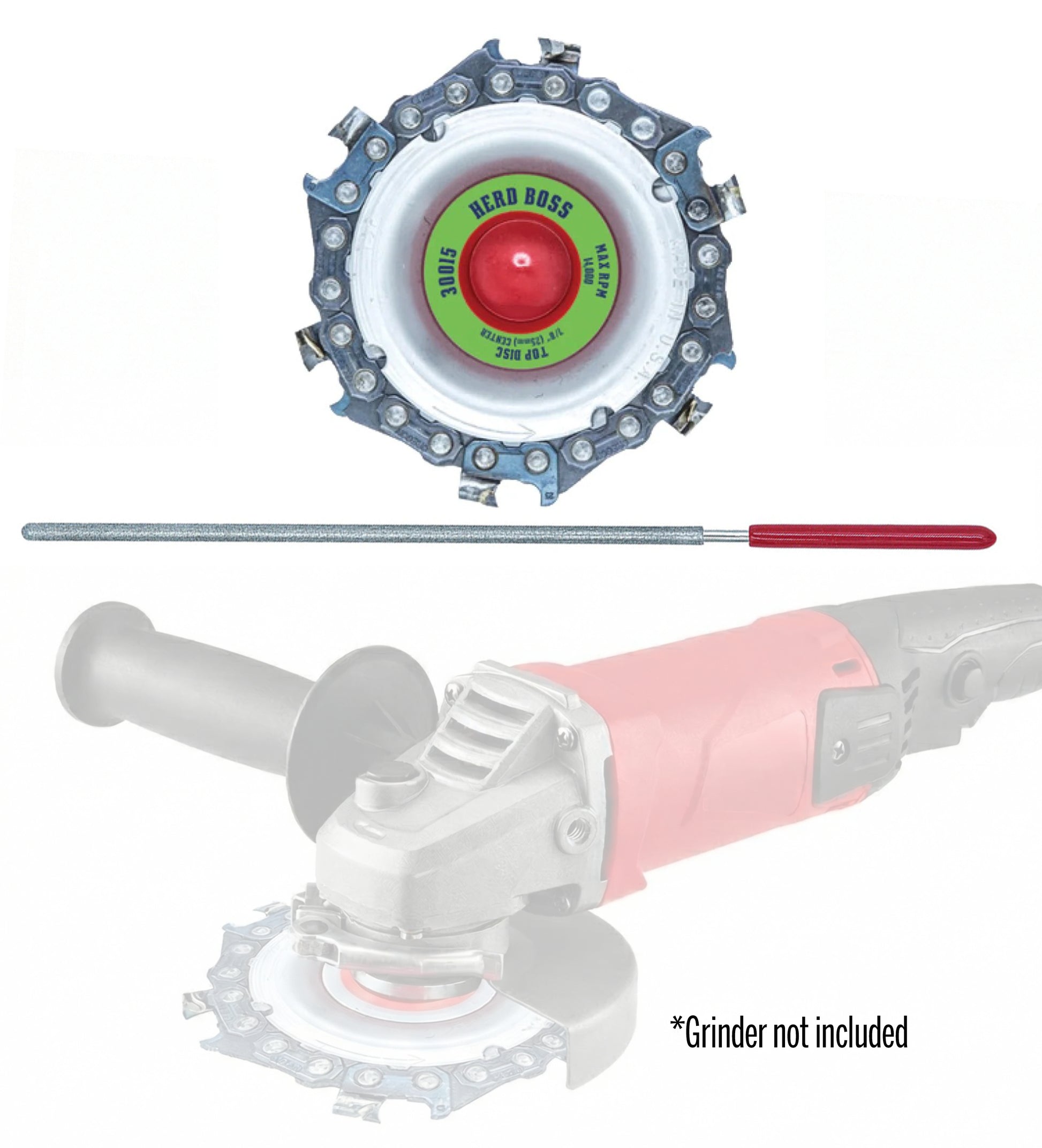 Herd Boss Dairy Cow Hoof Trimming Disc Set