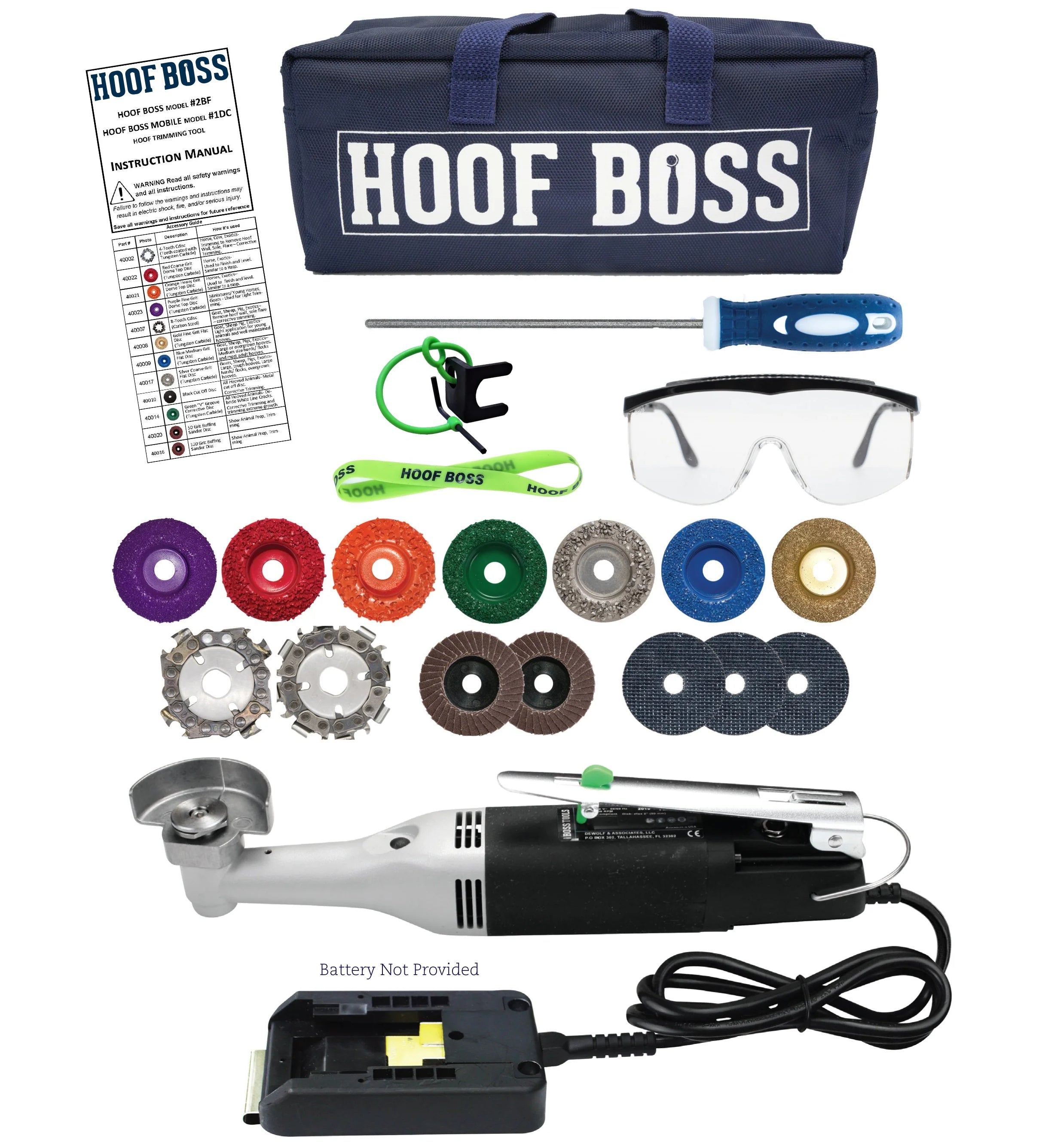 Trim-It-All Hoof Care Mobile Set